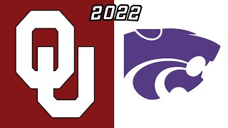 2022 Oklahoma Sooners vs Kansas State Wildcats | College Football Full Game Replay | 1440p