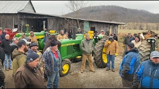 Scott Farms Equipment Auction Yesterday in Londonderry, OH