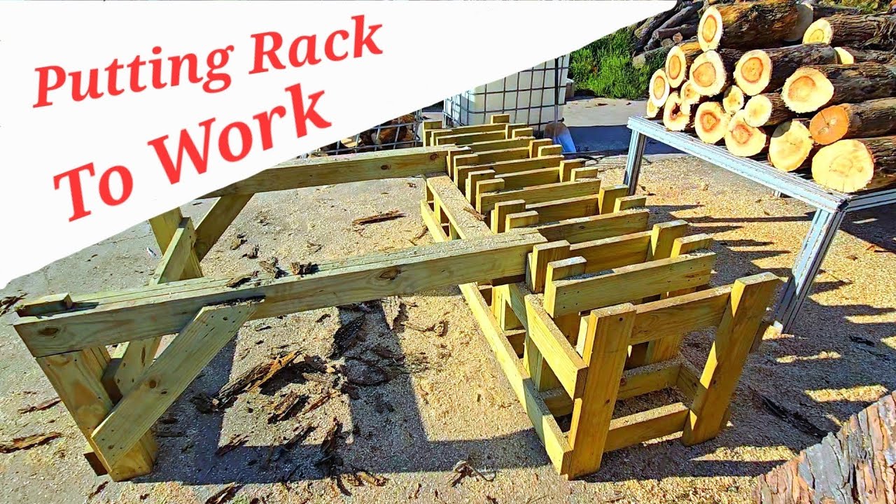 Putting Rack Putting My Rack To Work Cutting. - YouTube