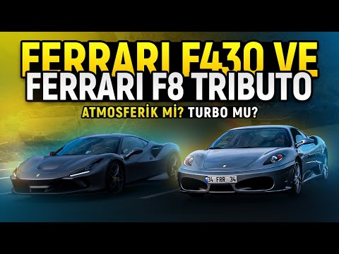 Ferrari F430 ve Ferrari F8 Tributo | Atmosferik Mi? Turbo Mu?