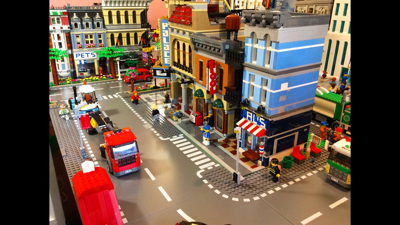 to build Lego City! - YouTube