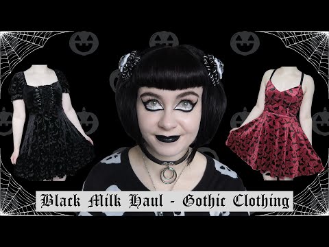 BLACK MILK CLOTHING HAUL, GOTHIC HALLOWEEN DRESSES