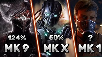 Smoke MK9 vs MKX vs MK1 | Smoke Combos