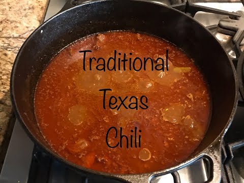 Traditional Texas Chili