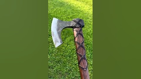 Handmade Viking Axe / FOR SALE - Gor Details Contact At ( axesviking@gmail.com ) #viking #vikingaxe