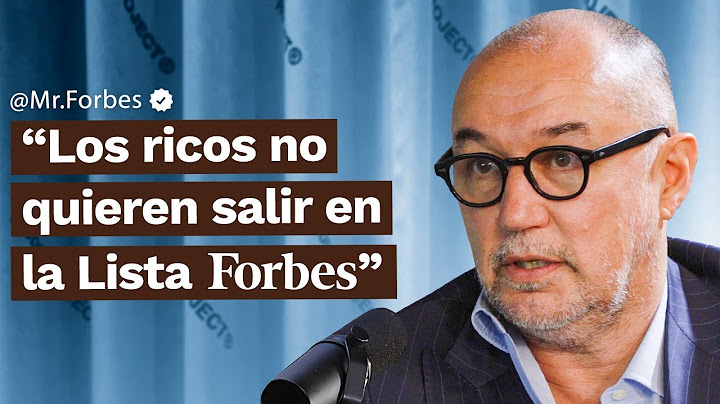 El Director de Forbes cuenta Cómo son las Familias Más Ricas