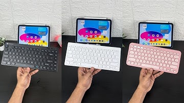 Best Bluetooth Keyboard for iPad | ₹899 Keyboard Vs. ₹2,995 Keyboard