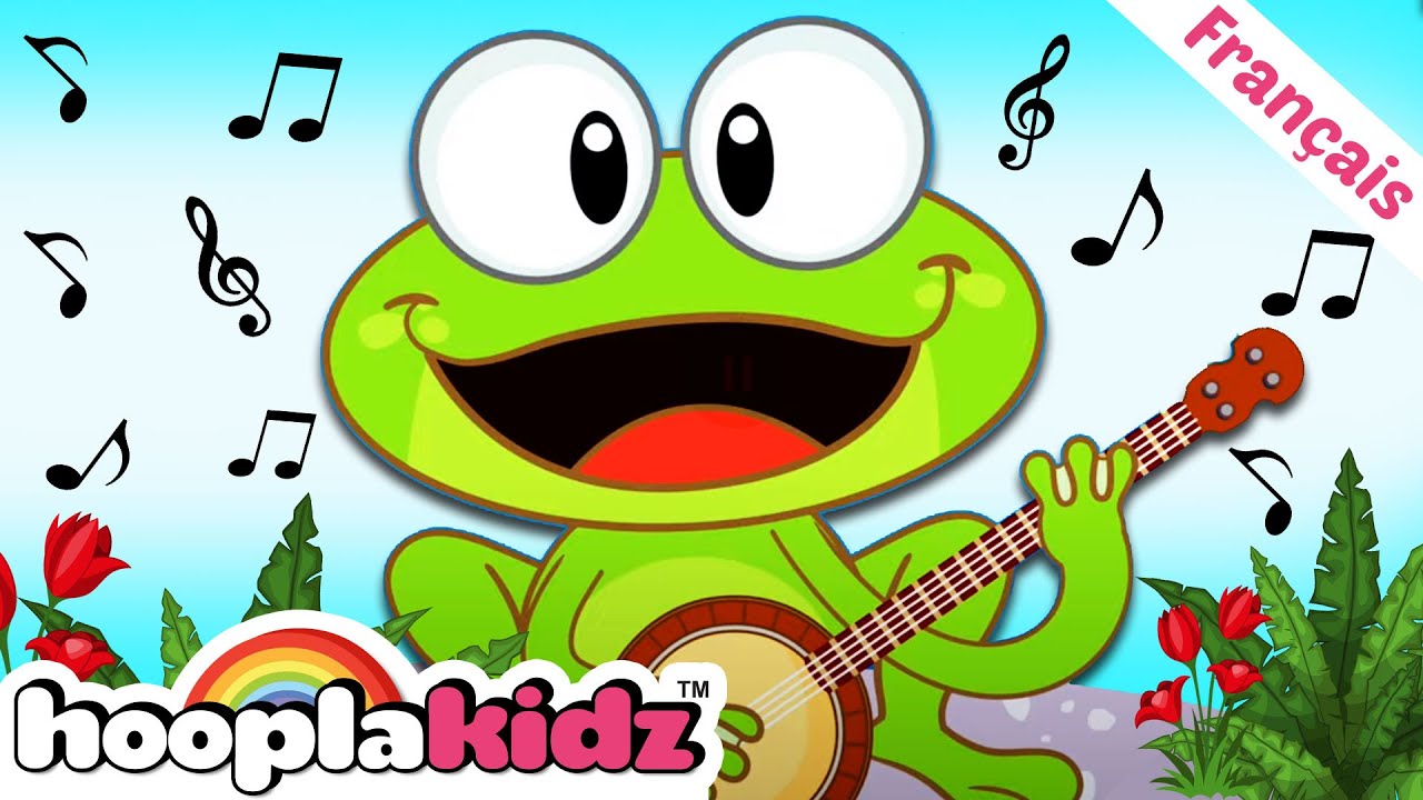 Chanson de Grenouille | Frog Song | Comptines Pour Enfants | HooplaKidz ...