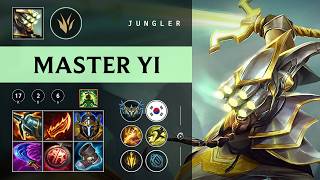 Master Yi Jungle vs Pantheon - KR Challenger Patch 26.07