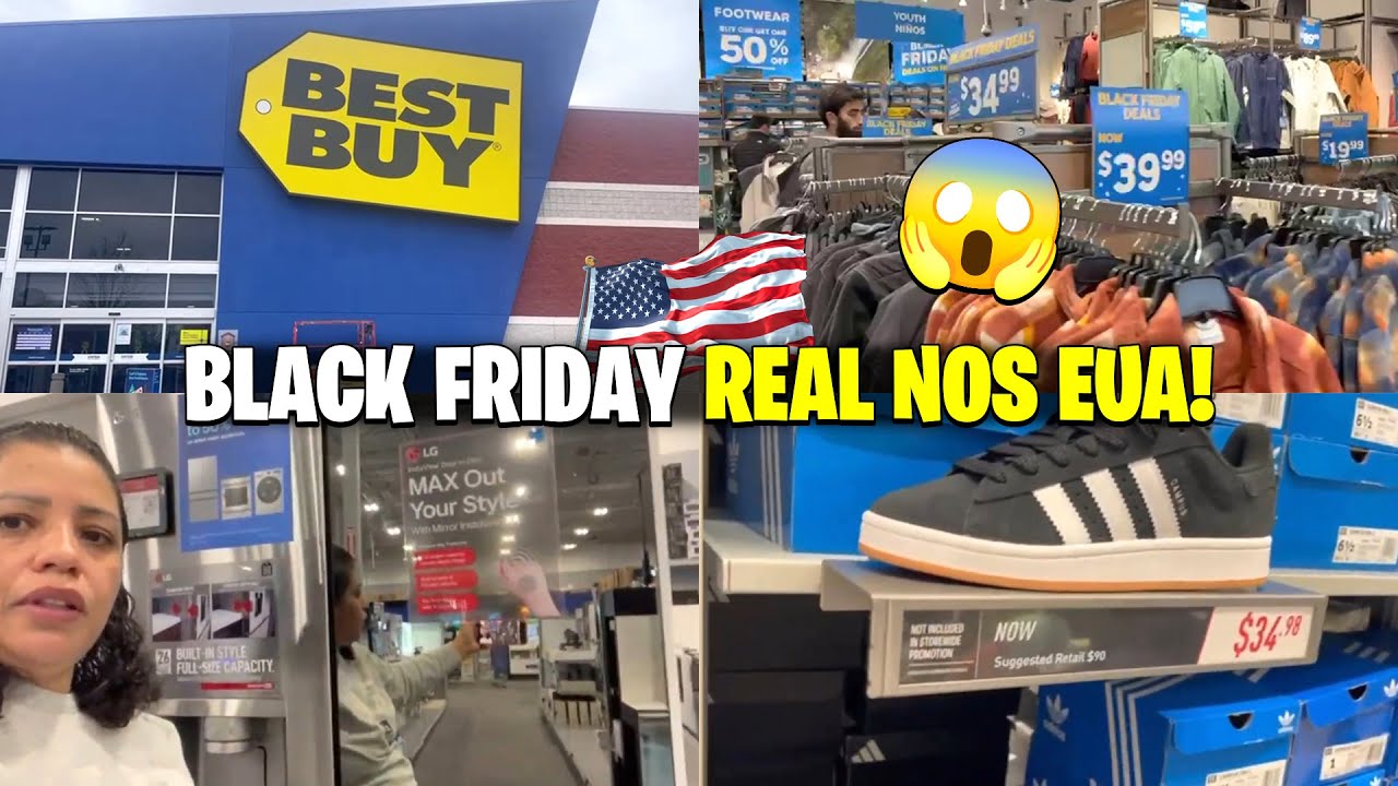 BLACK FRIDAY NOS EUA: VISITAMOS VÁRIAS LOJAS E MOSTRAMOS OS PREÇOS REAIS! 💥🛍️🇺🇸