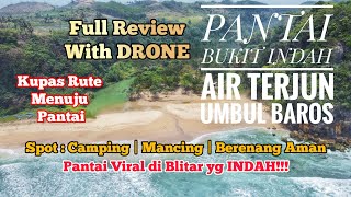 Pantai Bukit Indah Blitar | Air Terjun Umbul Baros | Keindahan Tersembunyi di Panggungrejo‼️