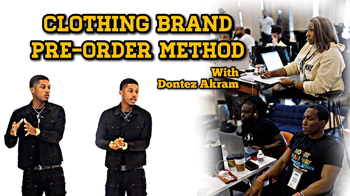 Maximize Your Clothing Brand's Potential with the Pre-Order Method