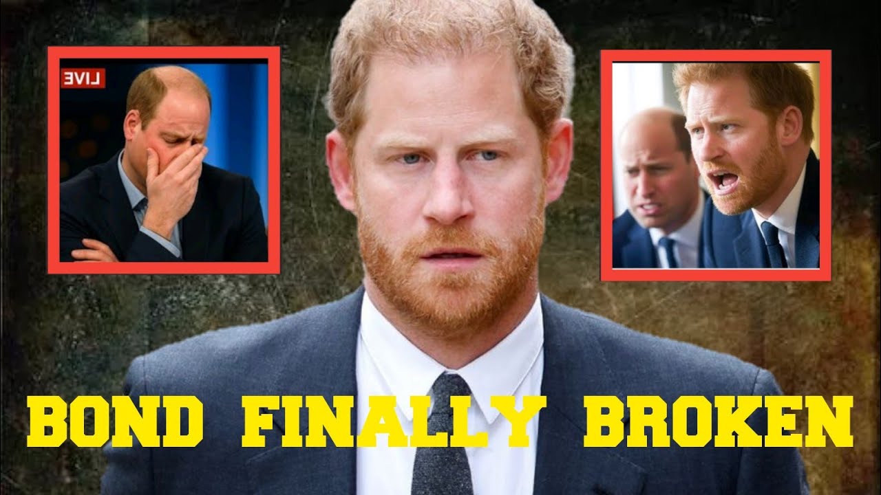 💔😭Prince William Criticizes Brother Prince Harry and Takes Bold Steps to Silence Him