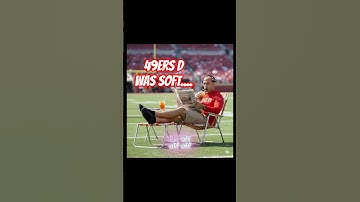 the #49ers defense is super soft no urgency... wrote a song about it....