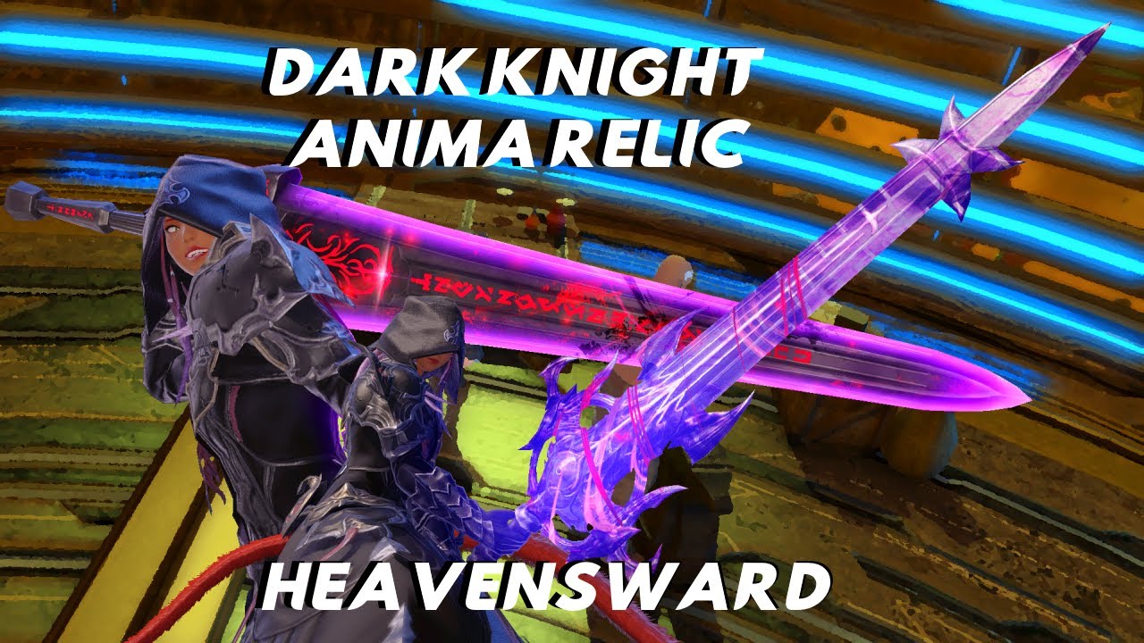 FFXIV: Dark Knight Heavensward Anima Relic Showcase - YouTube