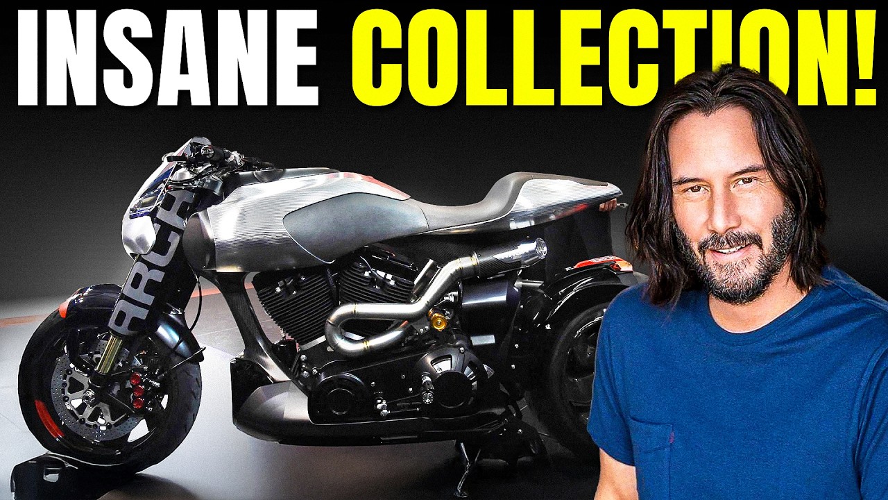 Keanu Reeves Has Been Hiding These 10 Motorcycles From Everyone