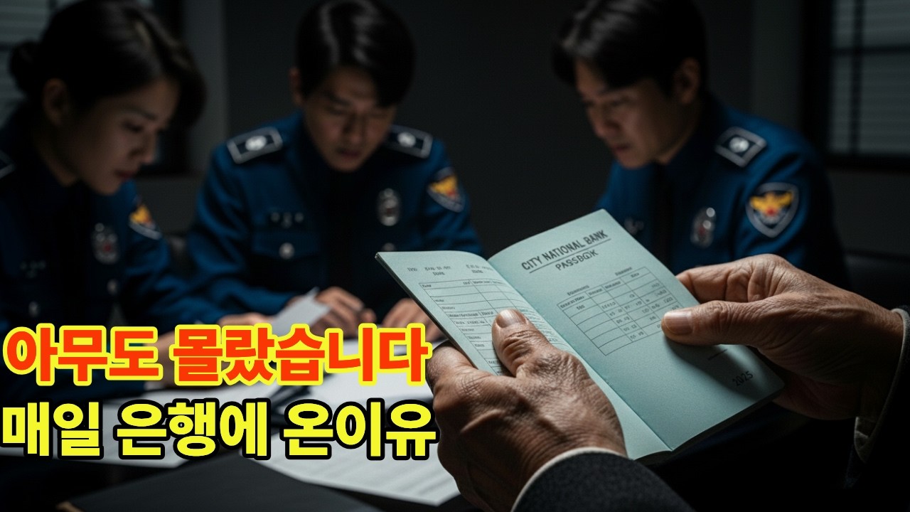 매일 은행에 오던 노인… 몇 달 뒤 경찰이 통장을 조사했습니다. l 시니어사연 l 노후사연 l 사연라디오 l 인생사연