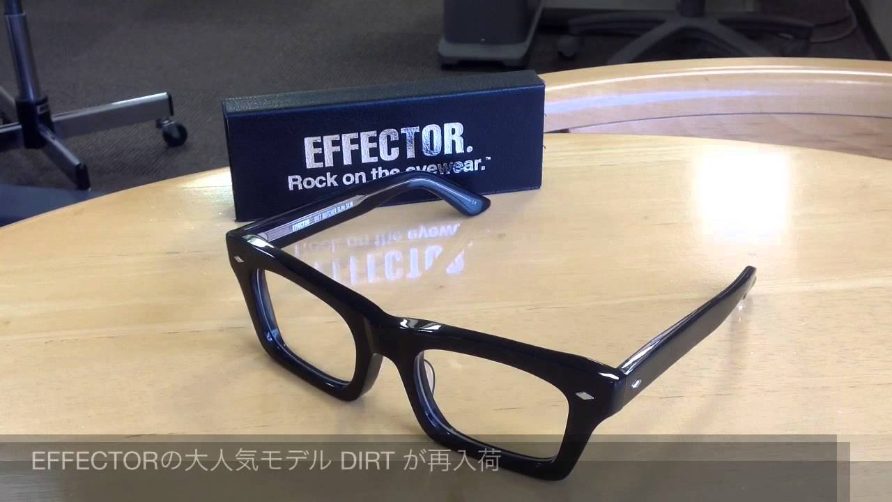 お笑いタレント 宮川大輔 愛用の EFFECTOR の大人気モデル DIRT 待望の 