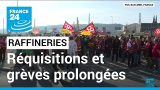 Raffineries : des réquisitions de personnel à venir • FRANCE 24