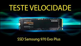 Teste de Velocidade SSD M2 Samsung 970 Evo Plus 250GB - Notebook Avell G1513 IRON V4