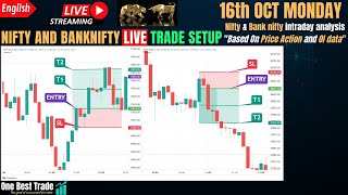 ?Live Nifty intraday trading | Bank nifty live trading | Live options trading | 16th OCT 2023 dhan