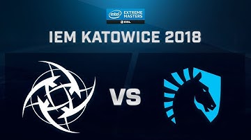 CS:GO - NiP vs Liquid - Overpass - IEM Katowice 2018 - Quart de Finale - Map 1