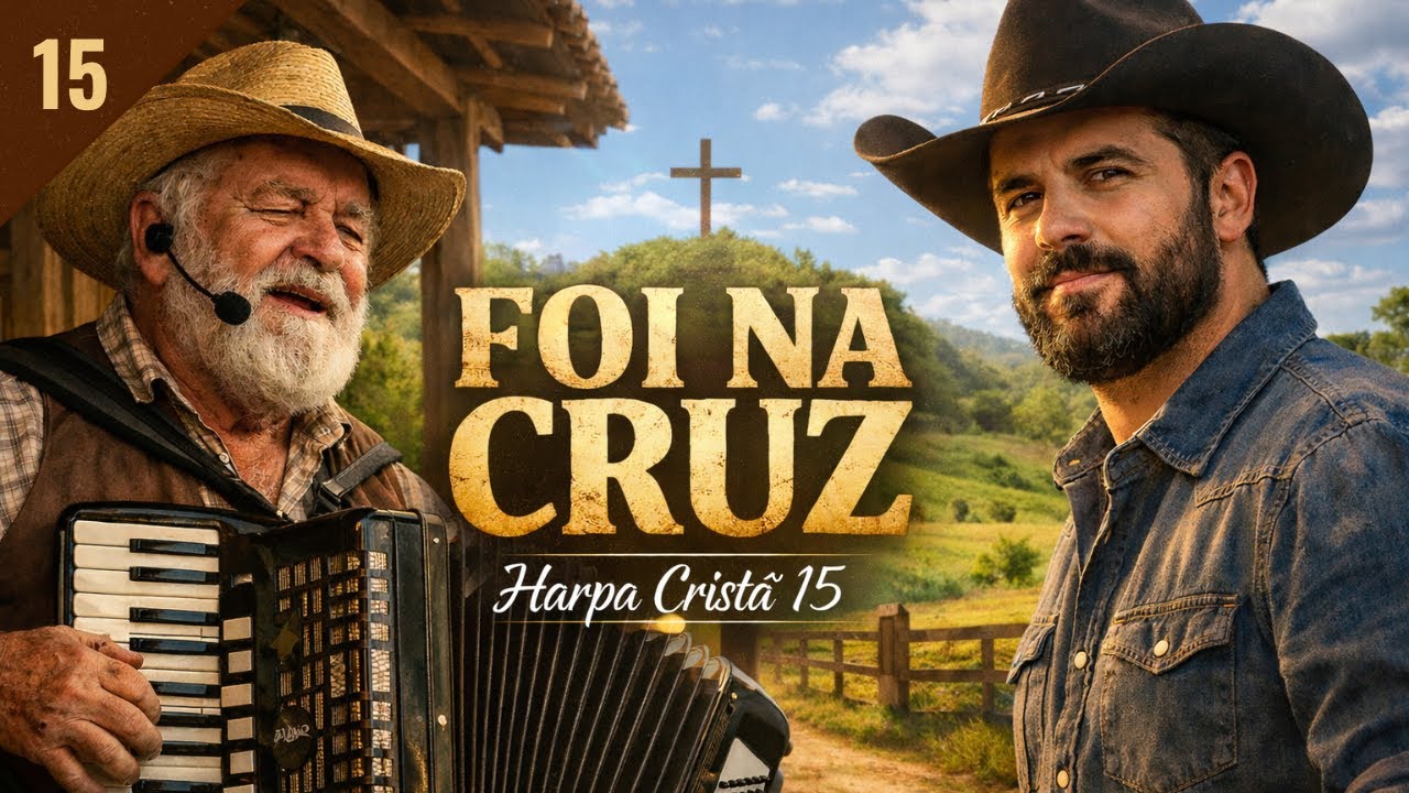 Harpa Cristã 15 - FOI NA CRUZ | Hino impactante Sobre Graça, Perdão e Salvação