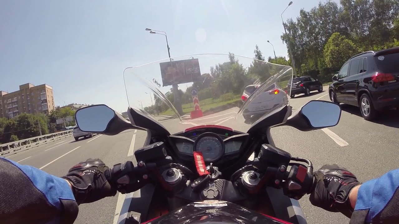 КАК ЕЗДИТЬ НА МОТОЦИКЛЕ В МОСКВЕ? - YouTube