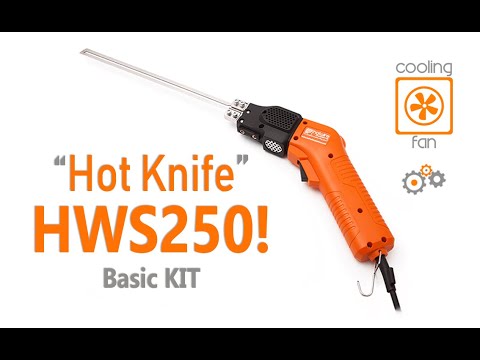 Hot knife cutter HWS250  A first-class styrofoam cutting tool!