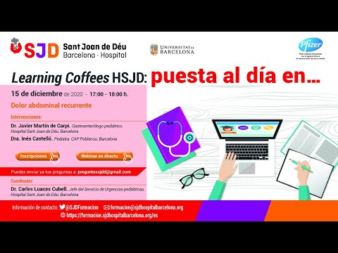 Learning Coffees HSJD: puesta al día  en.....dolor abdominal recurrente