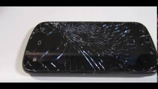 How to FIX a broken/ cracked phone screen- CHEAP!!!