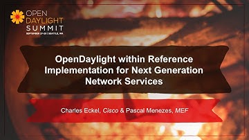 OpenDaylight within Reference Implementation- Charles Eckel & Pascal Menezes