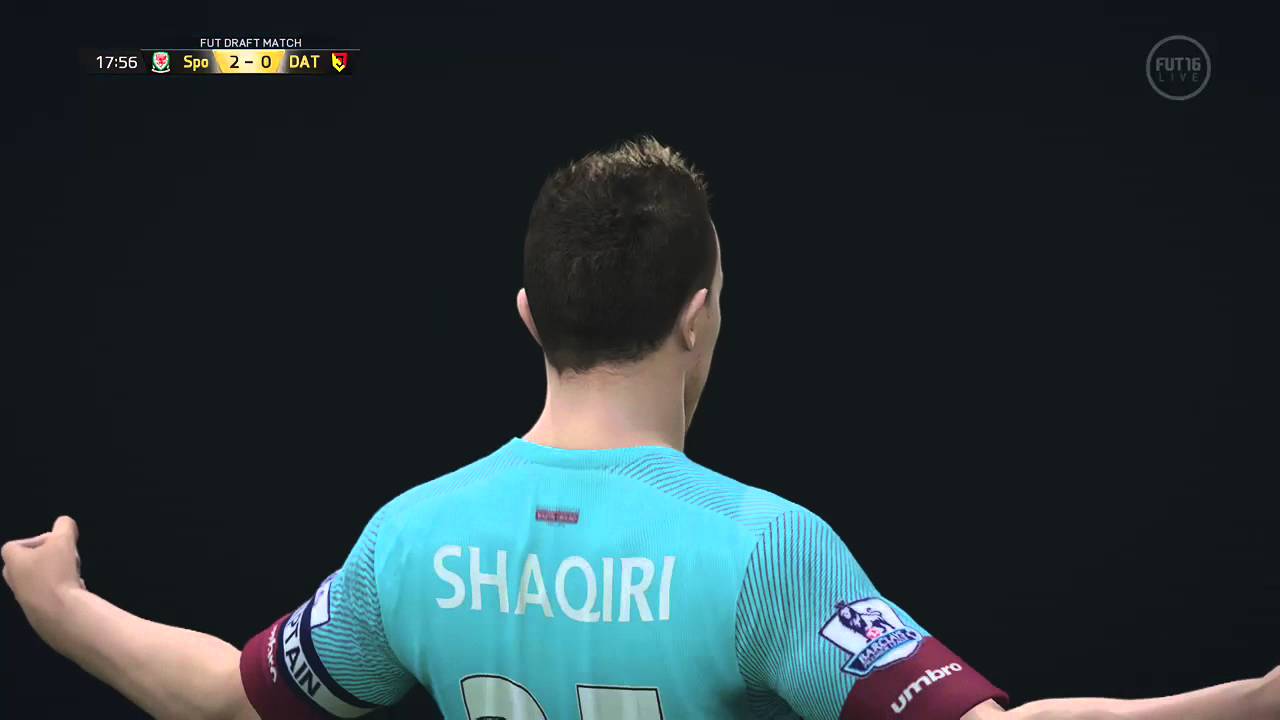 WHAT A FREE KICK! SIF SHAQIRI!! FIFA 16 ULTIMATE TEAM!!