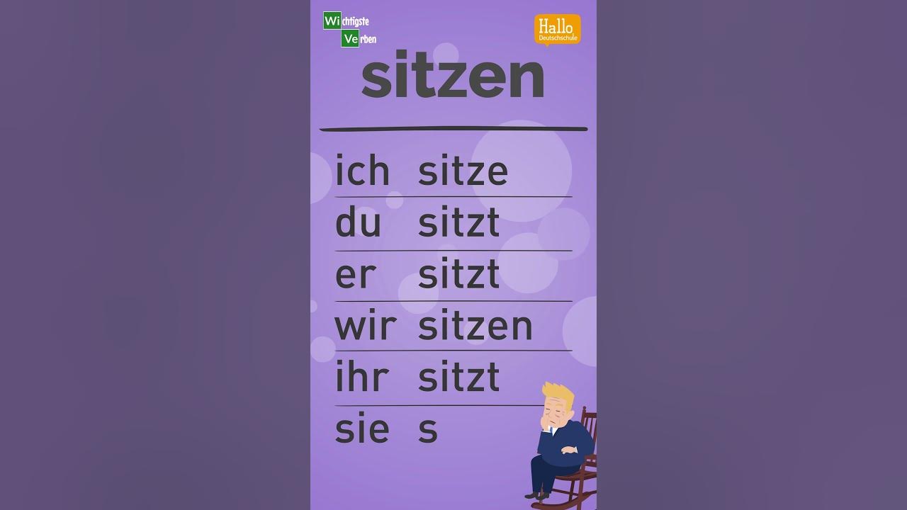 Deutsch lernen A1 | Breaking-Verb | Deutsche Verben konjugieren ...