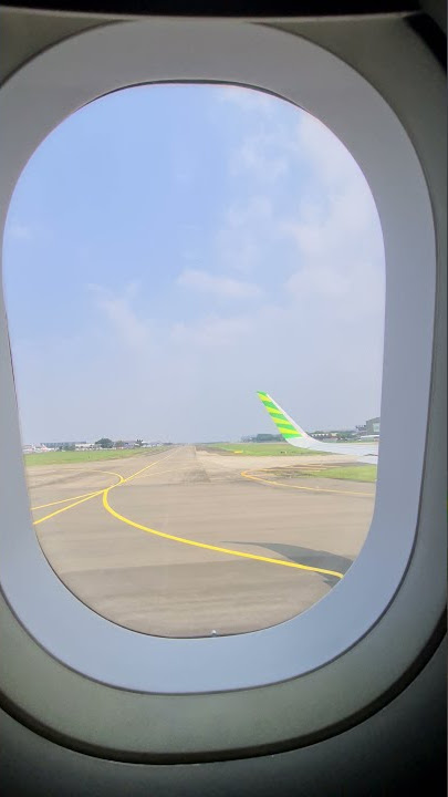 Detik-detik Citilink mau lepas landas di Bandara Soekarno Hatta Tangerang