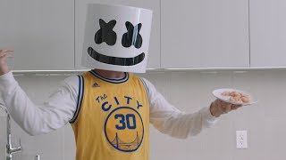 Cooking Chicken Curry Courtside With Marshmello