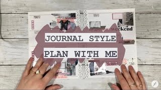 Plan with Me Horizontal Classic Happy Planner Bullet Journal ft @JessicaHearts