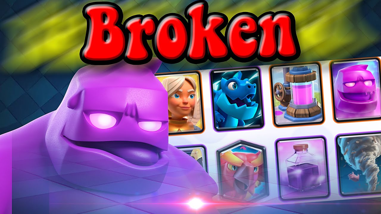 Clash Royale - The BEST Golem Deck! 