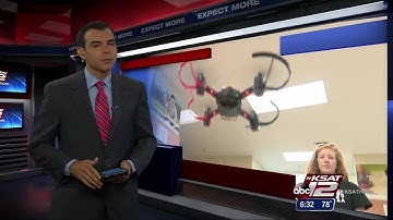 Video: Summer camp teaches children to build, fly drones