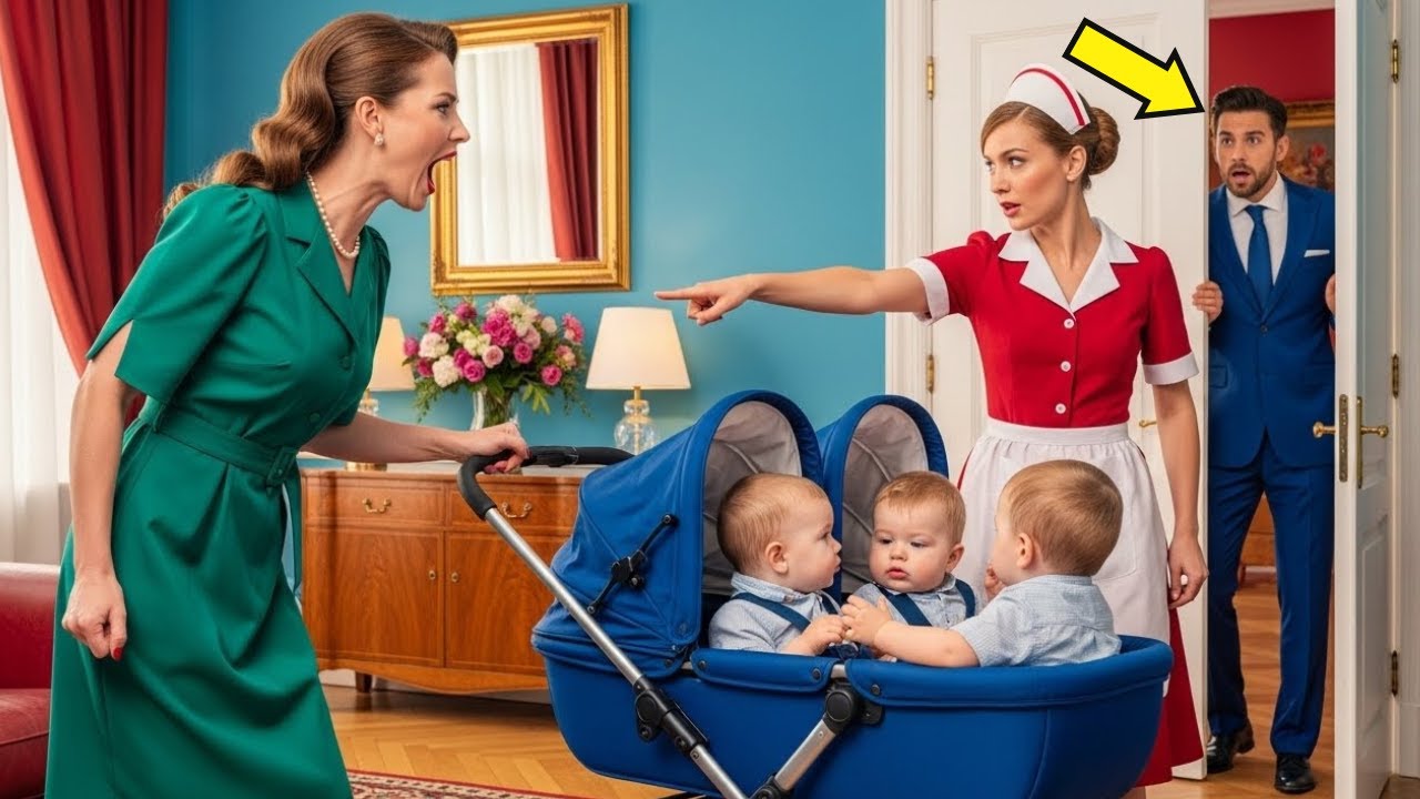 He was a widowed millionaire… and he went into hiding to test his fiancée with his triplets. - YouTube