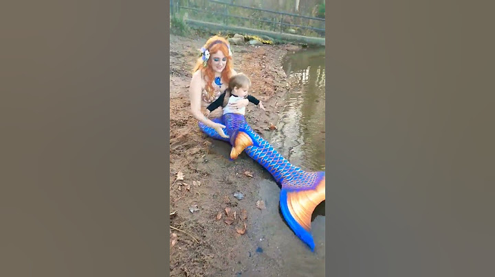 Baby Mermaid Wants in Water #shorts #mermaidlife #mermaid #toddler #canada #parenting