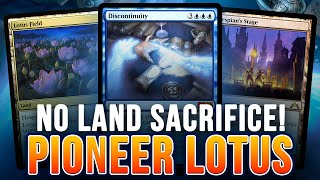 STOP + KEEP YOUR LANDS! Lotus Field + Discontinuity = COMBO! Pioneer MTG | Magic: The Gathering