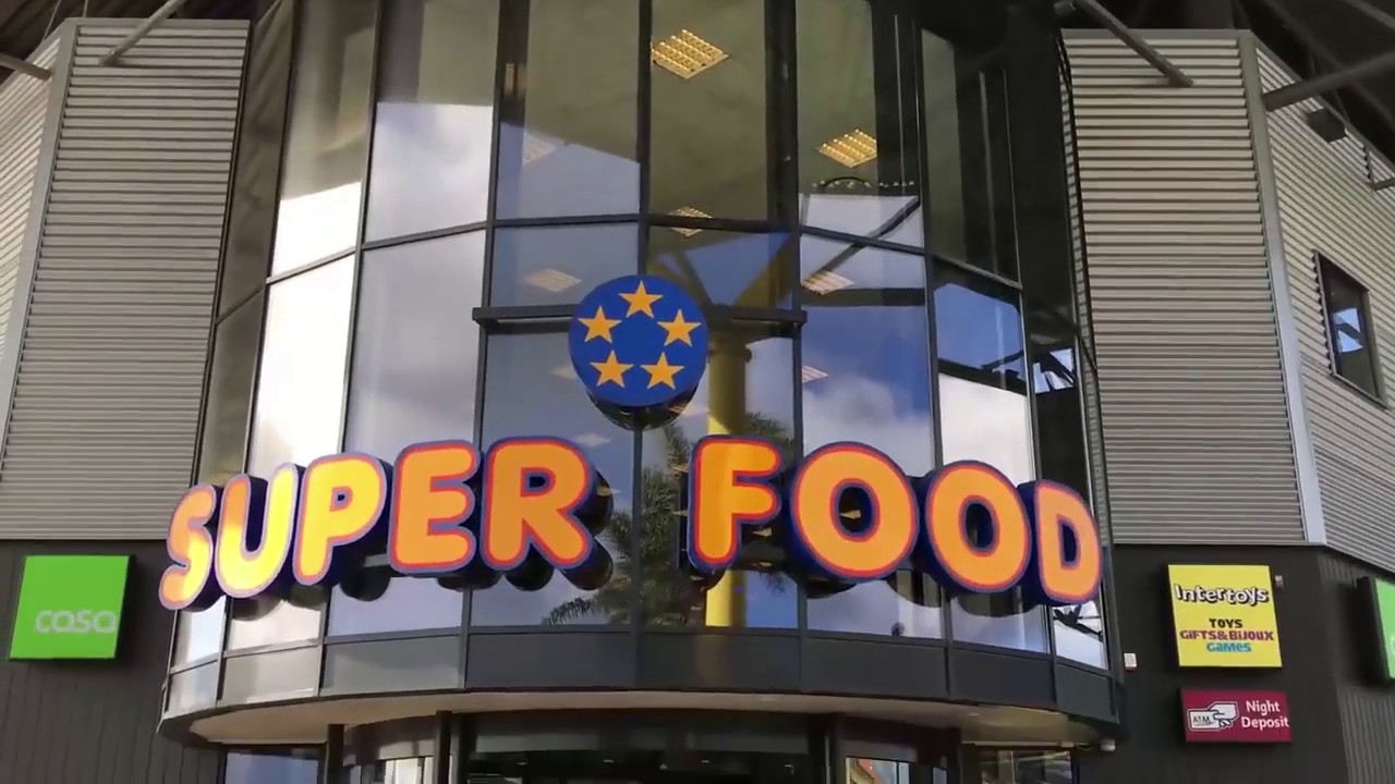 The most ecofriendly shopping center in the Caribbean Super Food Plaza Aruba YouTube
