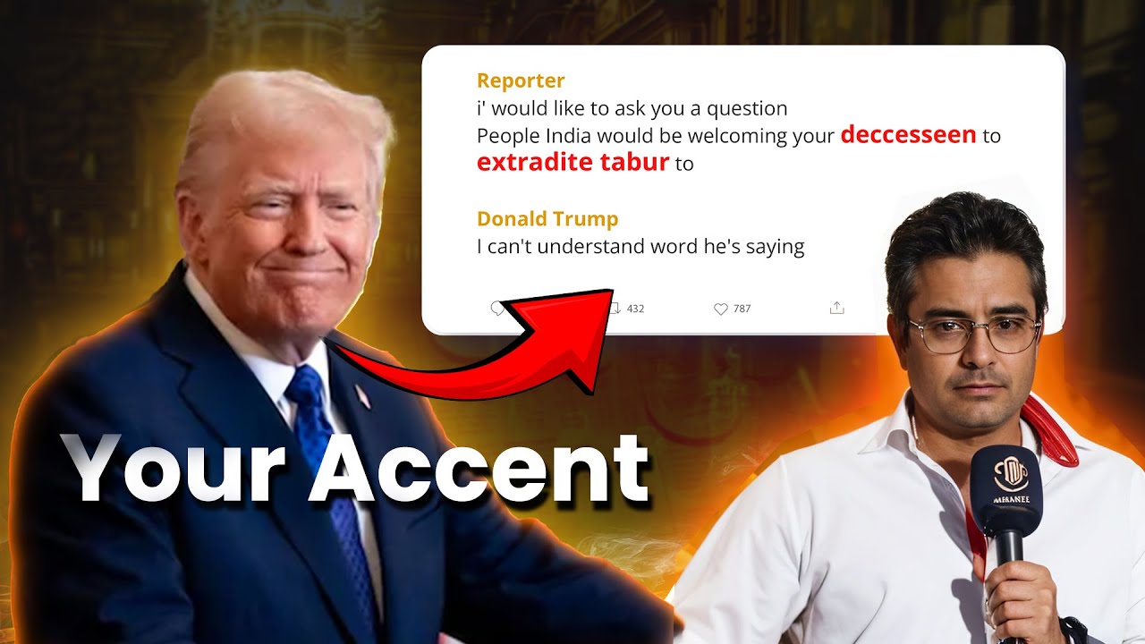 Donald Trump's Indian accent: A deep analysis