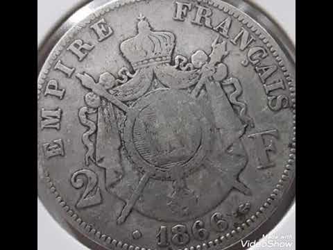 2 Francs 1866 Frensch U0026 Napoléon III Coin Value And Price Rare