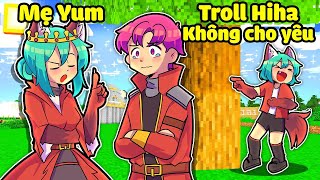 YUMMIE NGƯỜI SÓI TROLL BẠN TRAI BẰNG CÁCH GIẢ MẸ YUMMIE TRONG MINECRAFT*TROLL BẠN TRAI NGƯỜI SÓI🐺❤