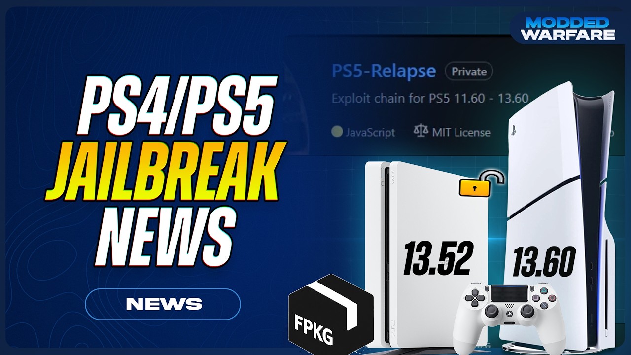 PS4/PS5 Jailbreak News: 14.00 JB teaser, Kstuff 13.60 & FPKG