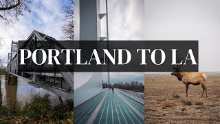 Portland to Los Angeles 3 Day Road Trip: 30+ Stops Along the Drive