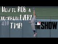 How to ROB a HOMERUN EVERY TIME in MLB The Show 21/22!