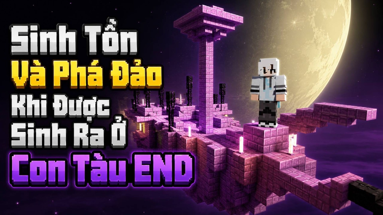 Sinh Tồn Và Phá Đảo Game Khi Được Sinh Ra Ở Con Tàu END 😱
